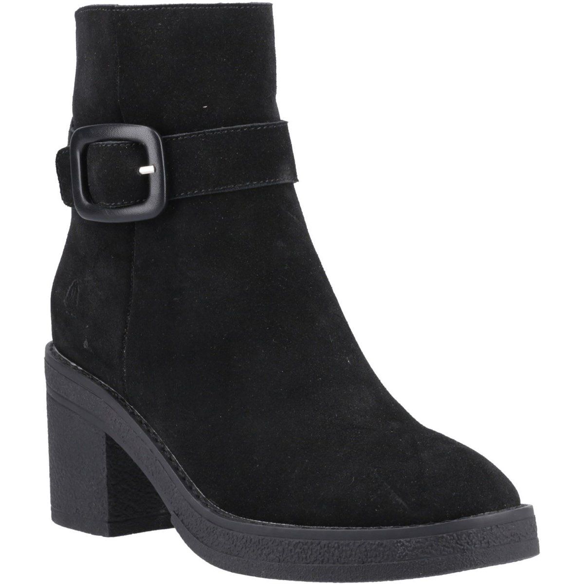 Suede-Stiefeletten im Retro-Look