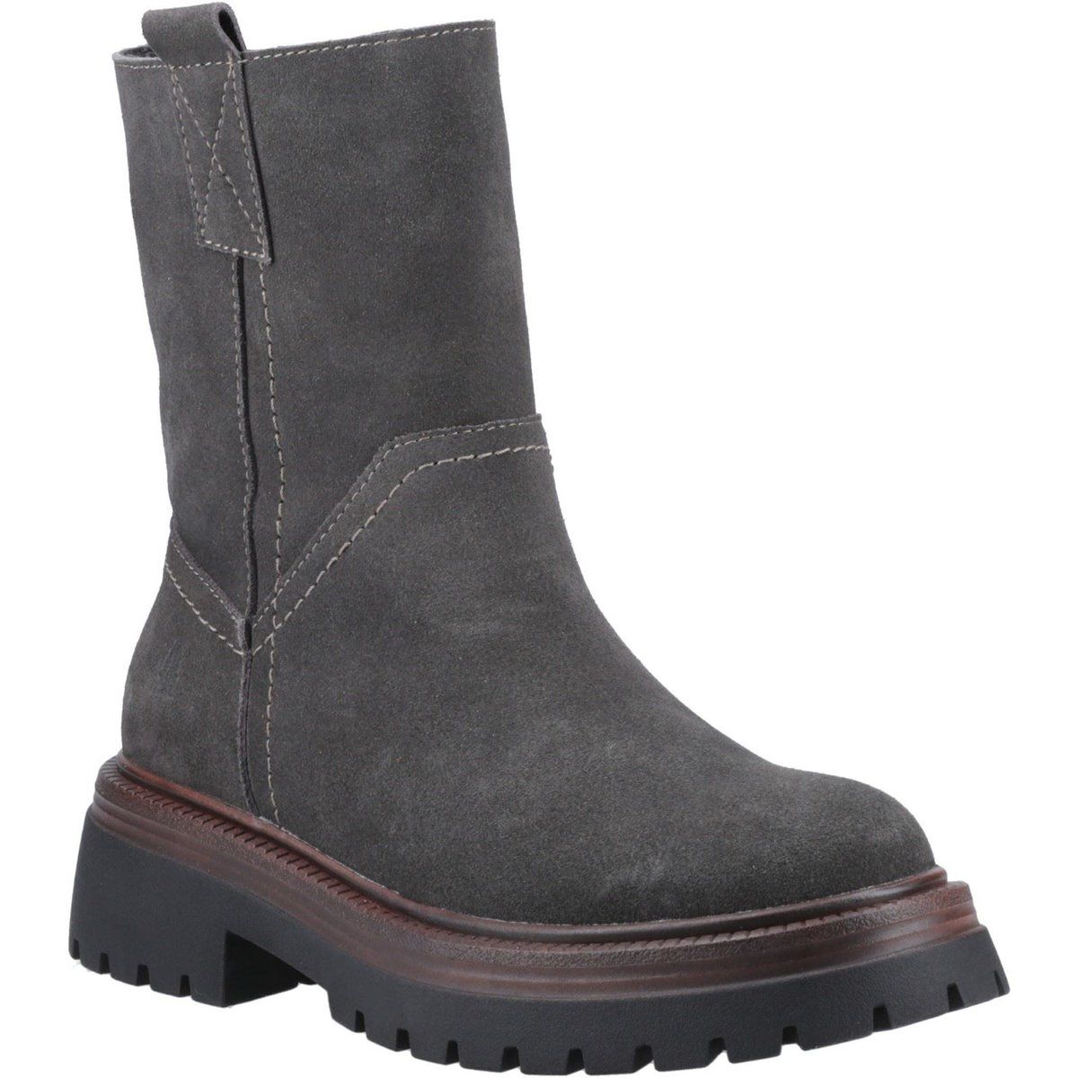 Wasserabweisende Mittelhohe Wildlederstiefel