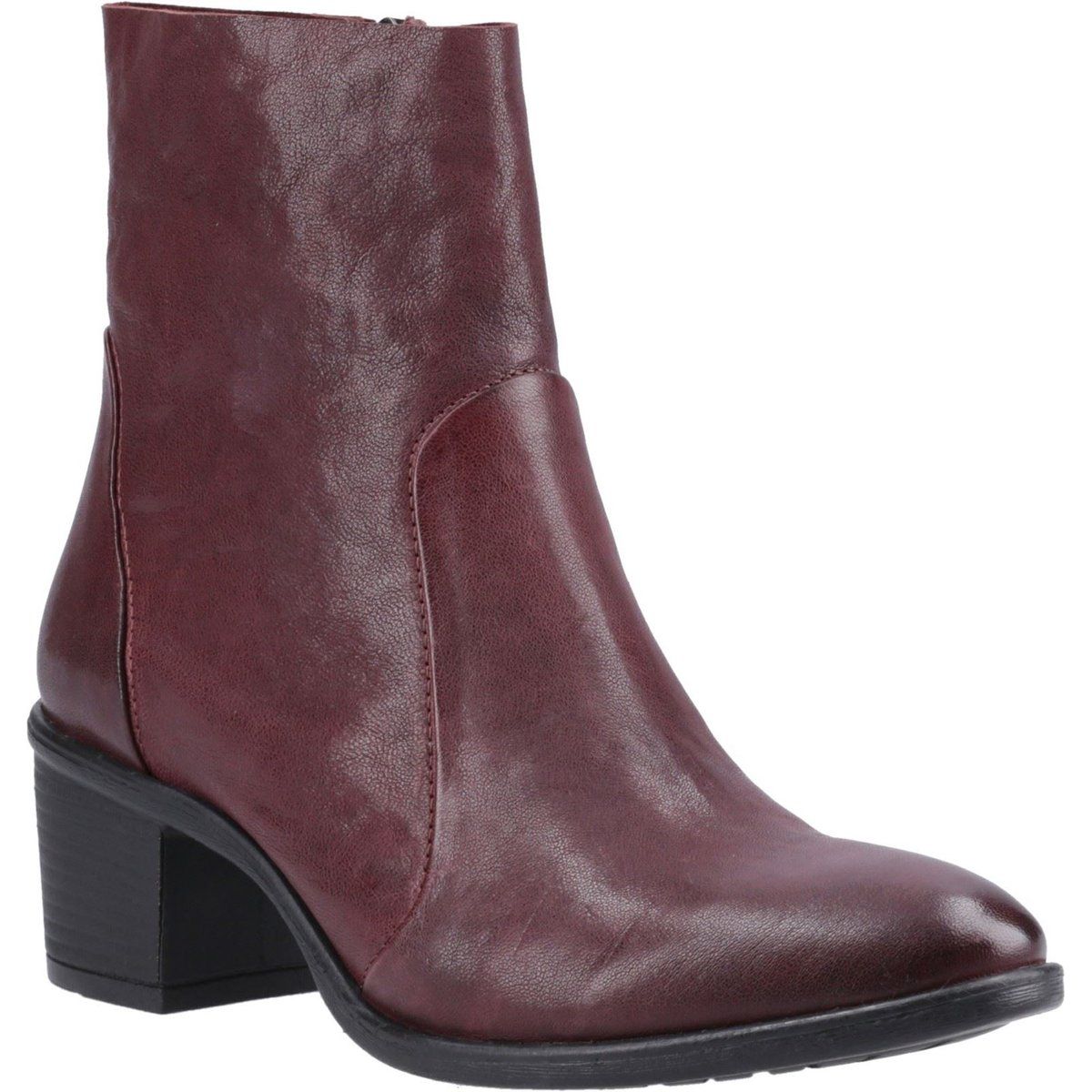 Minimalistische Western-Stiefeletten aus Leder