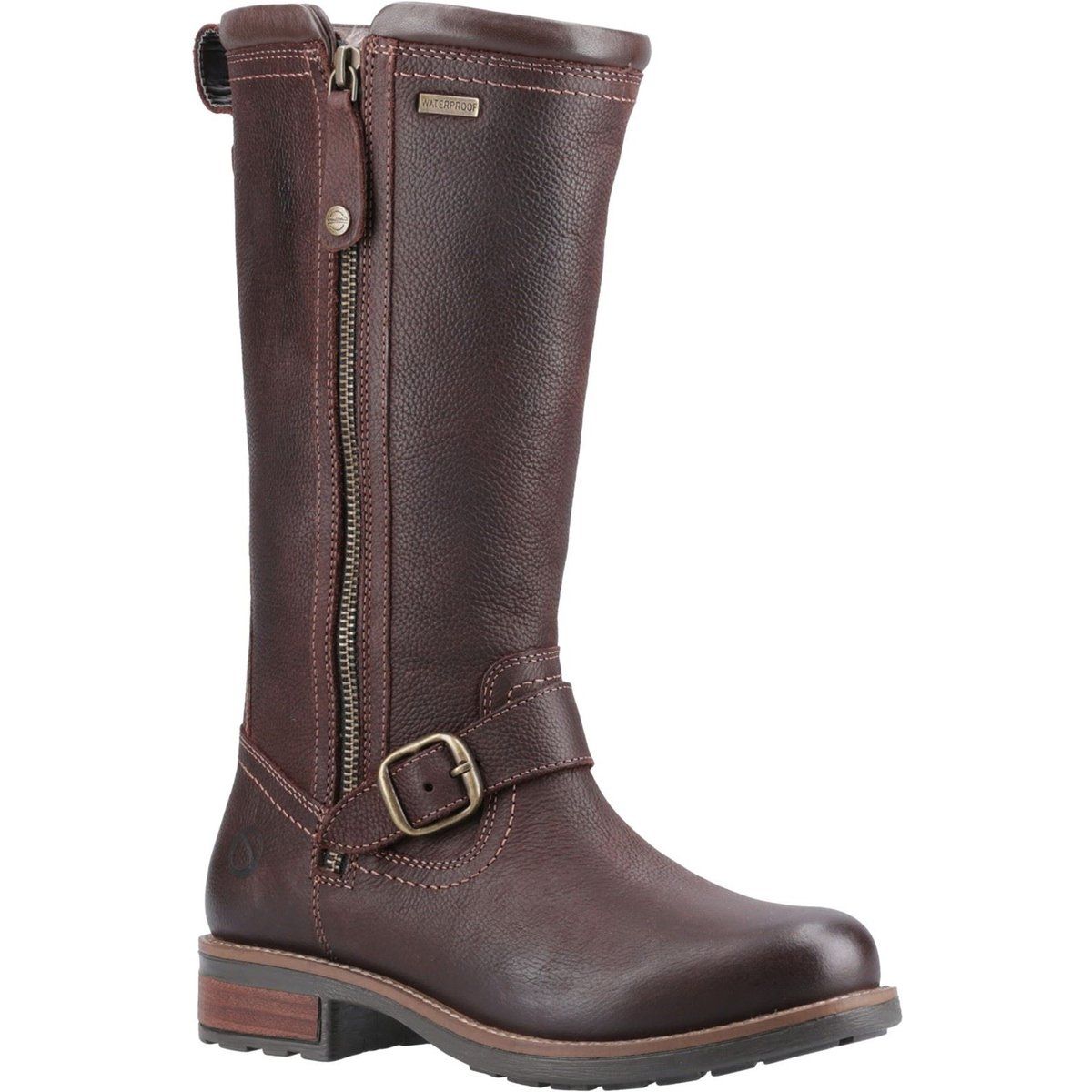 Wasserdichte Leder-Boots im Country-Stil