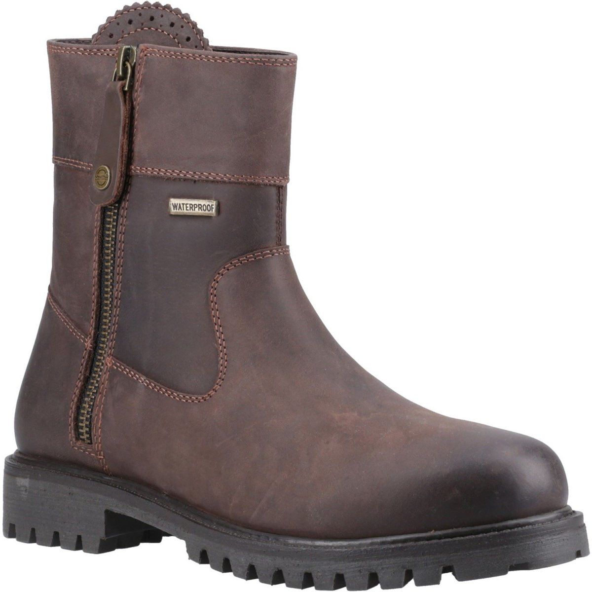 Robuster wasserfester Lederstiefel