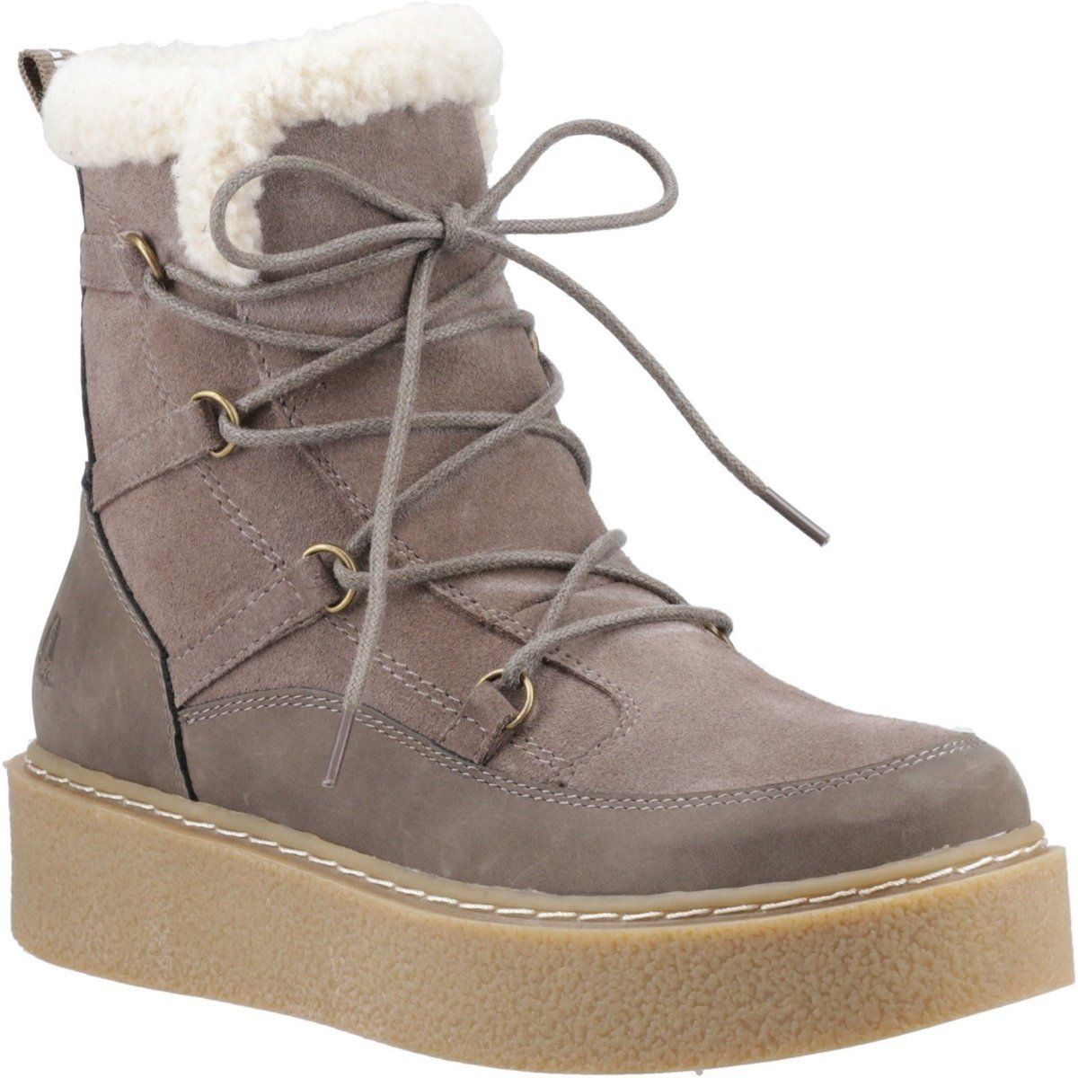 Wasserdichte Schnürstiefel aus Wildleder