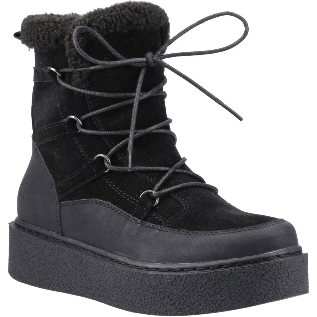 Wasserabweisende Winterstiefel aus Wildleder