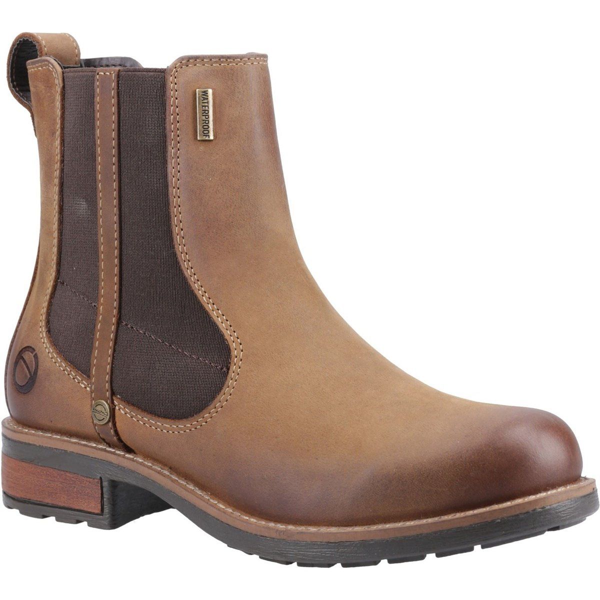 Wasserdichte Chelsea-Boots aus Leder