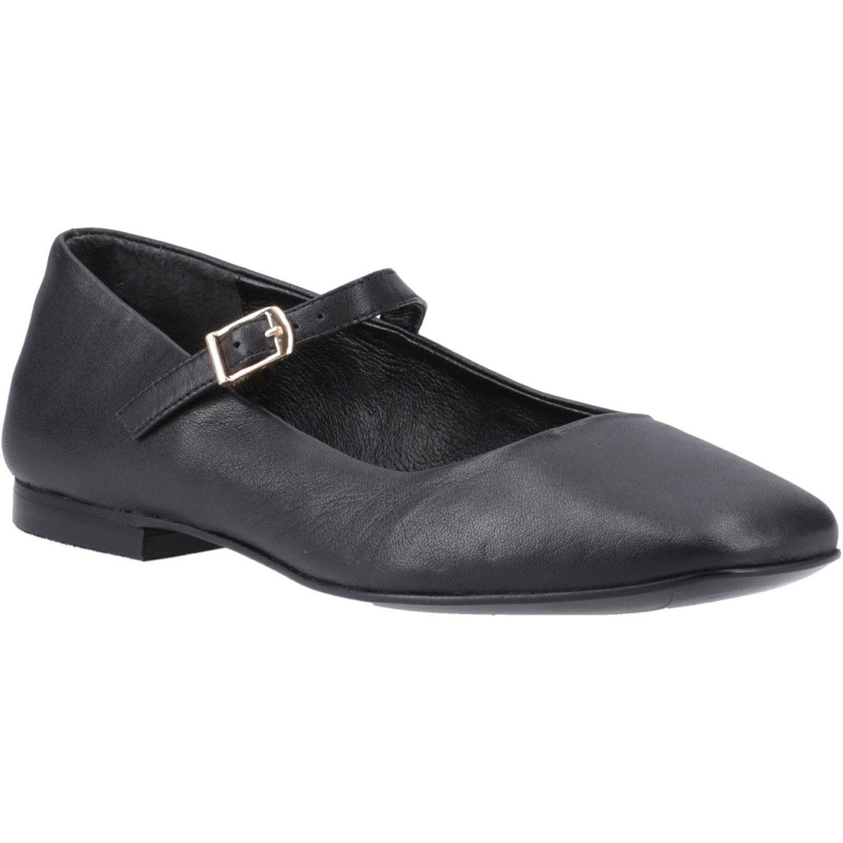 Klassische Mary Jane Leder-Ballerinas