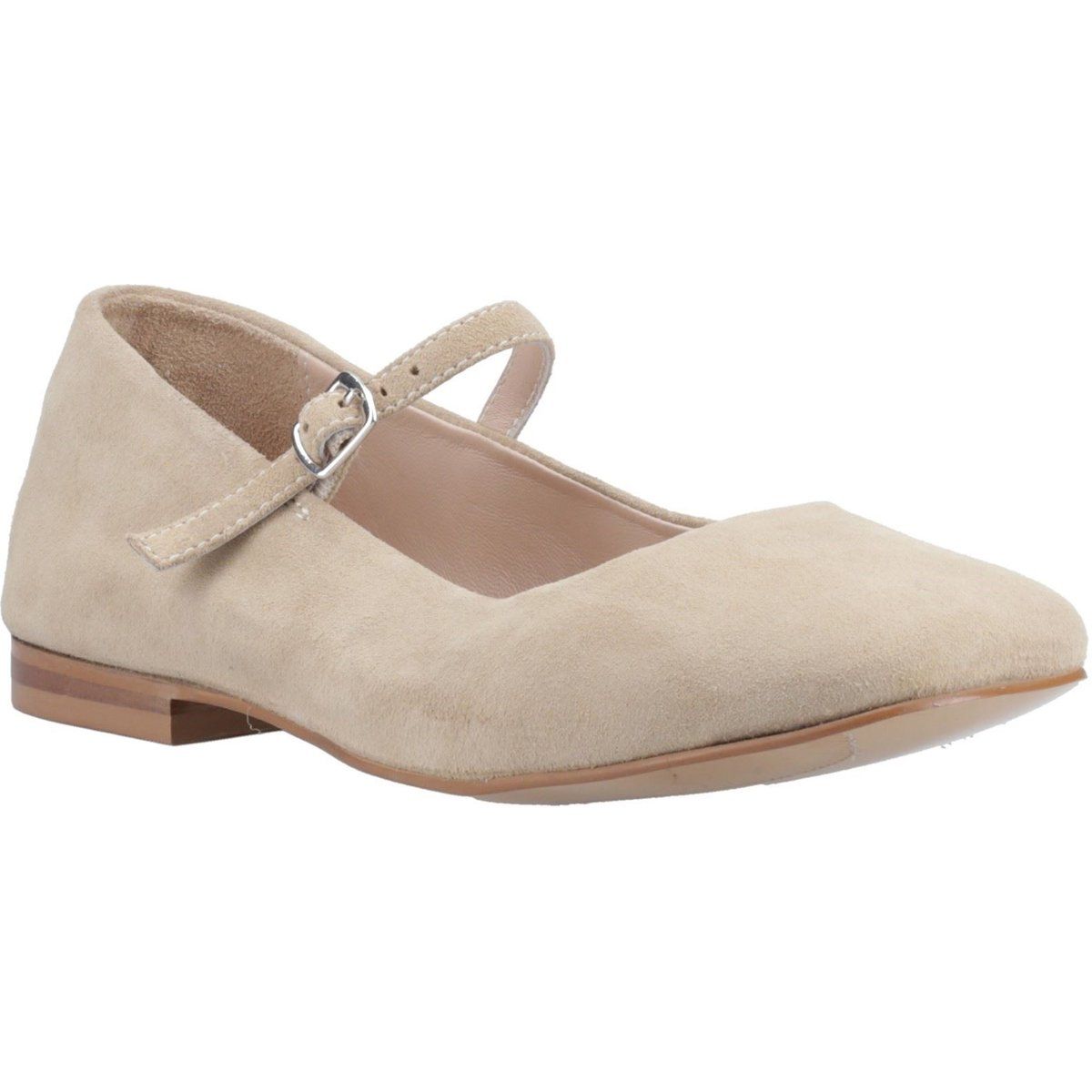 Mary Jane Ballerinas aus Wildleder