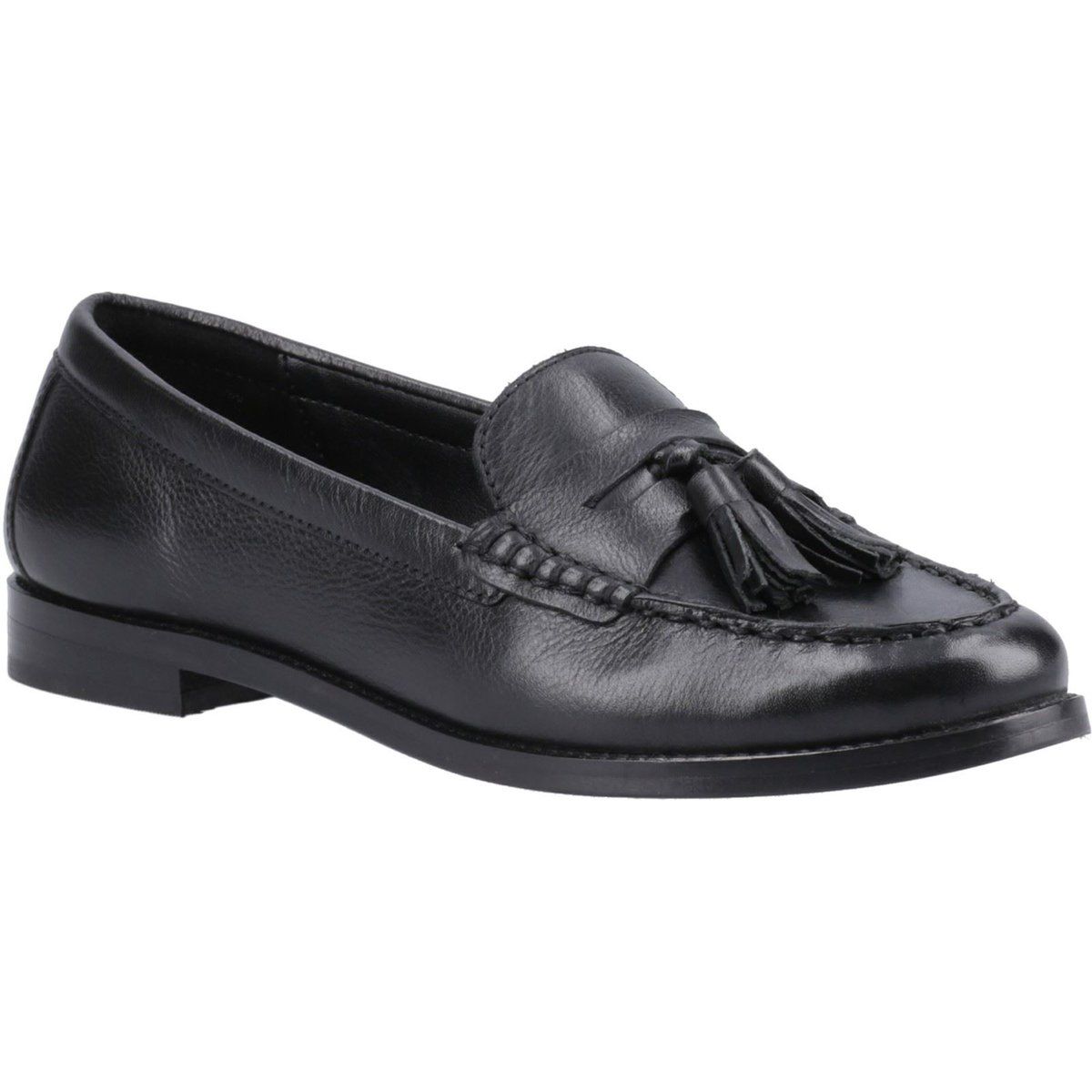 Klassische Lederloafer mit Quasten