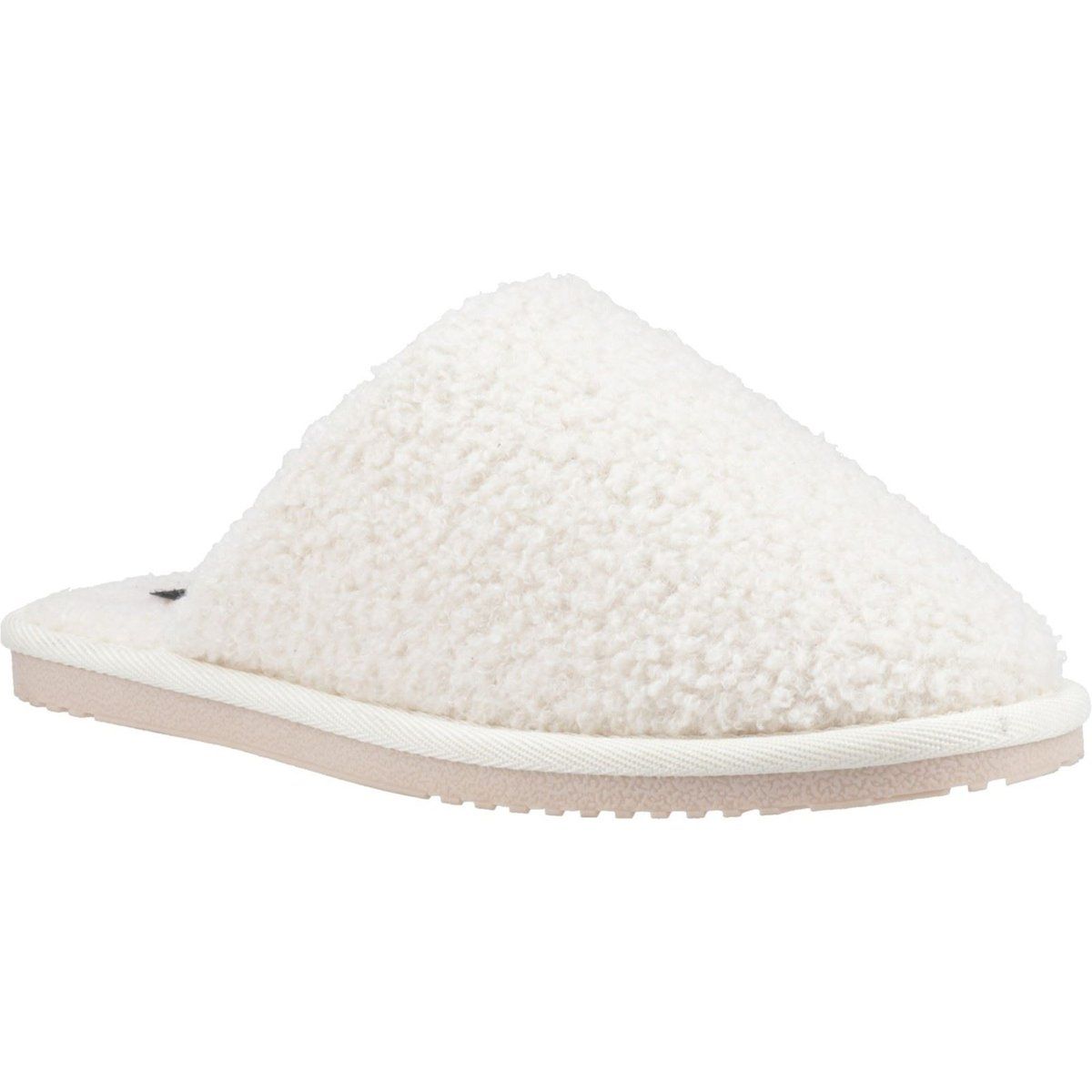 Gemütliche Mules aus Teddy-Fleece