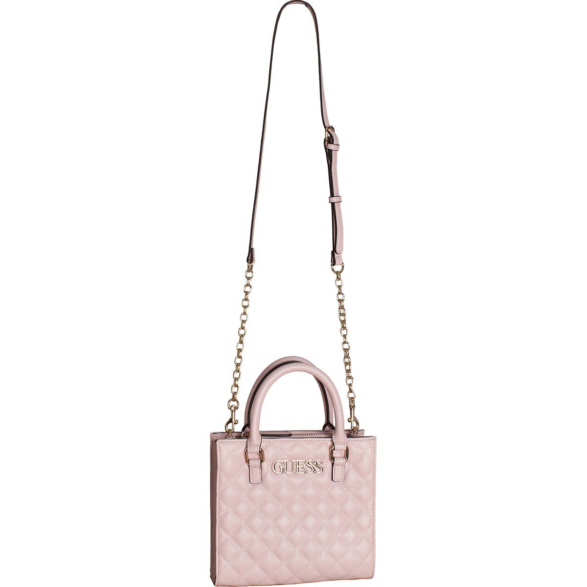 Elegante Mini-Tragetasche mit Rautensteppung