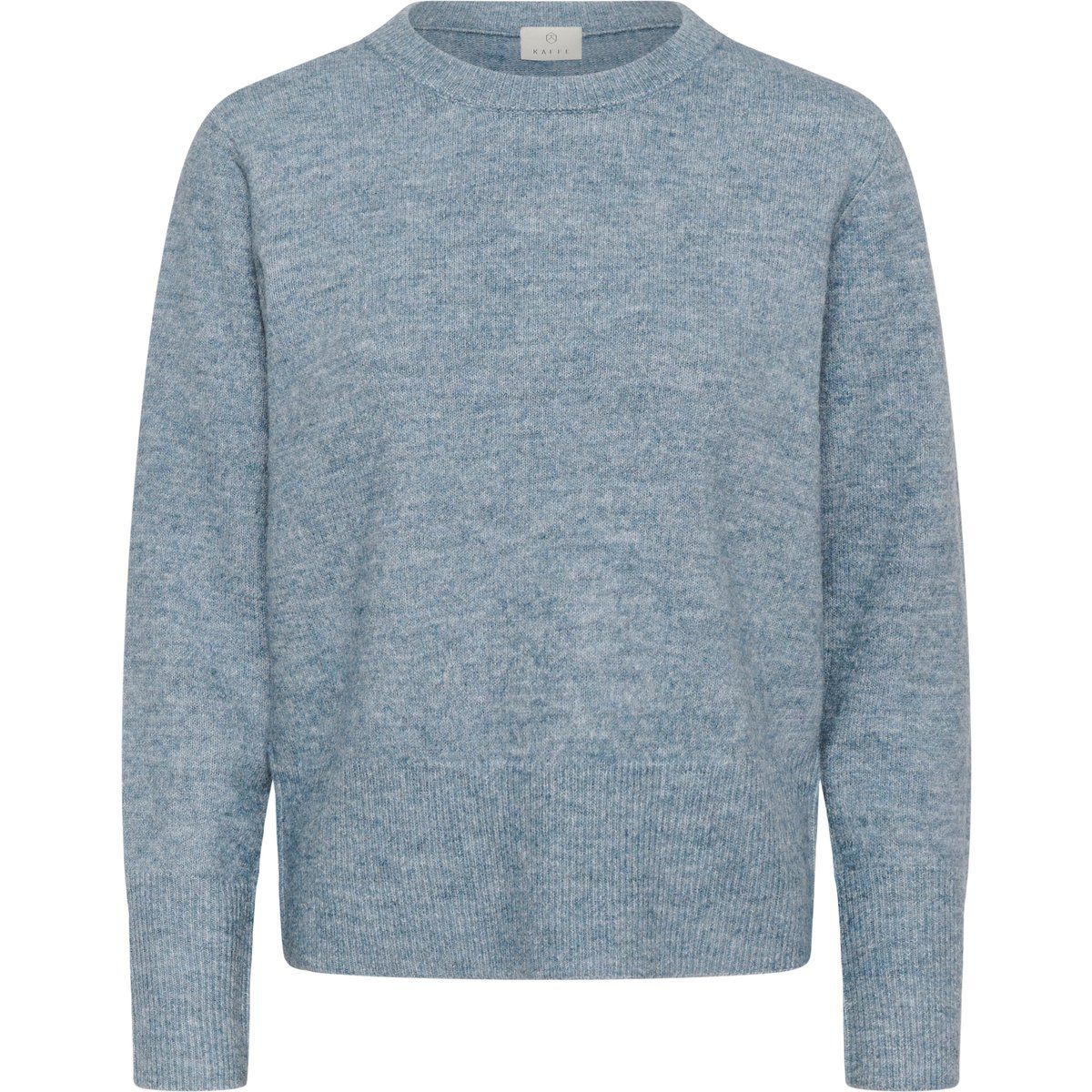 Weicher Rundhals-Strickpullover