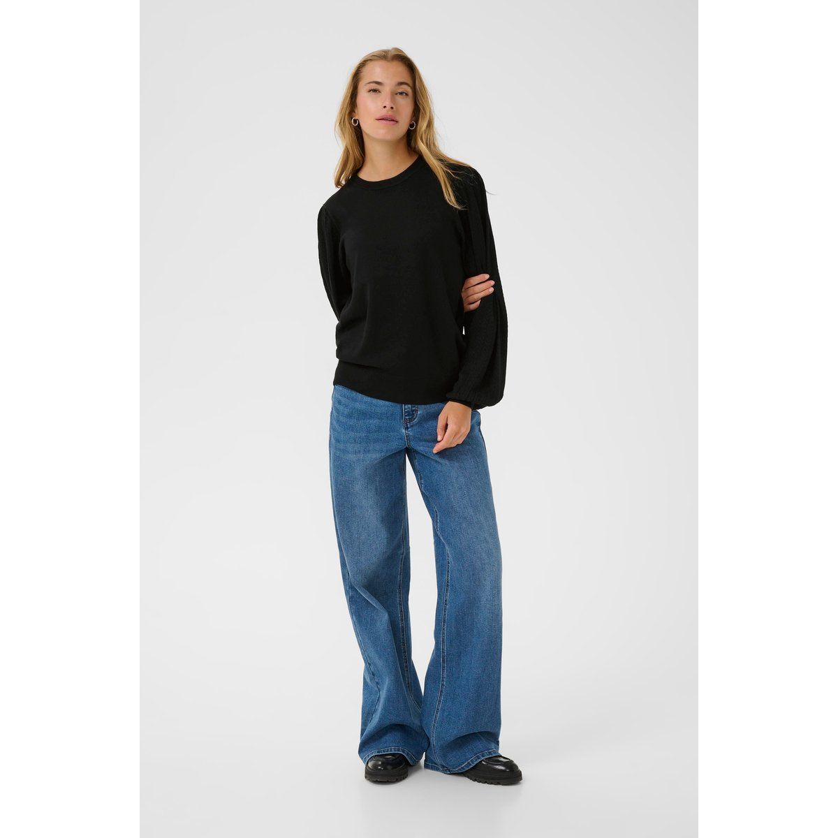 Eleganter Pullover mit Ballonärmeln