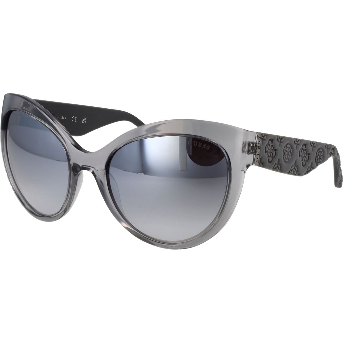 Elegante verspiegelte Sonnenbrille in Schmetterlingsform