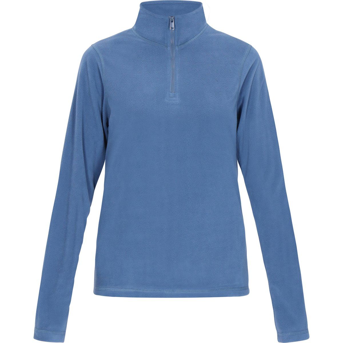 Minimalistischer Fleecepullover mit Reißverschluss