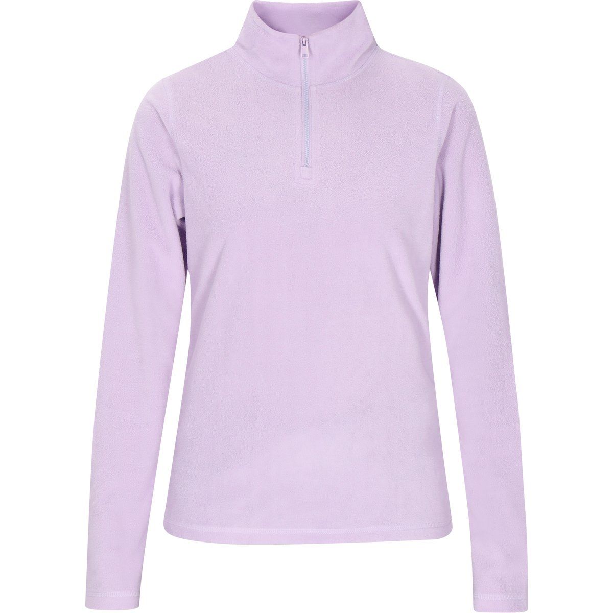 Fleece-Pullover mit Viertelreißverschluss