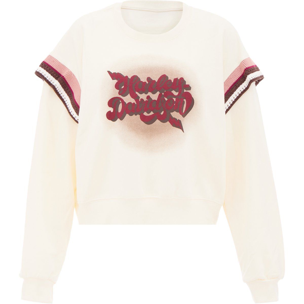 Sweatshirt mit Logo und Lagen-Detail