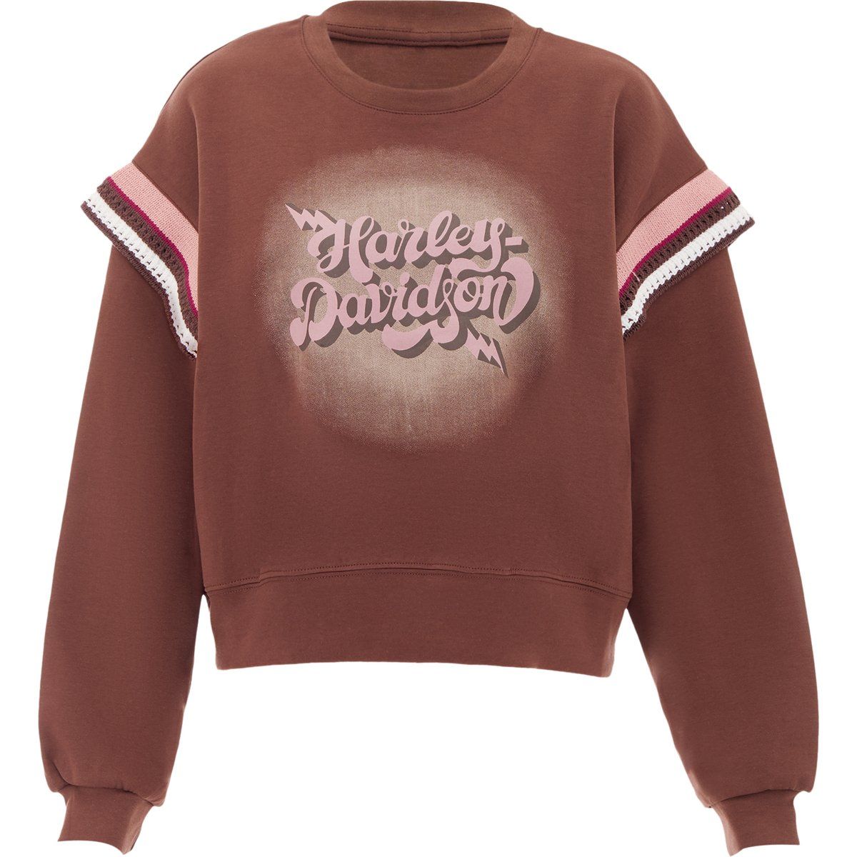 Varsity-Sweatshirt mit Vintage-Logo