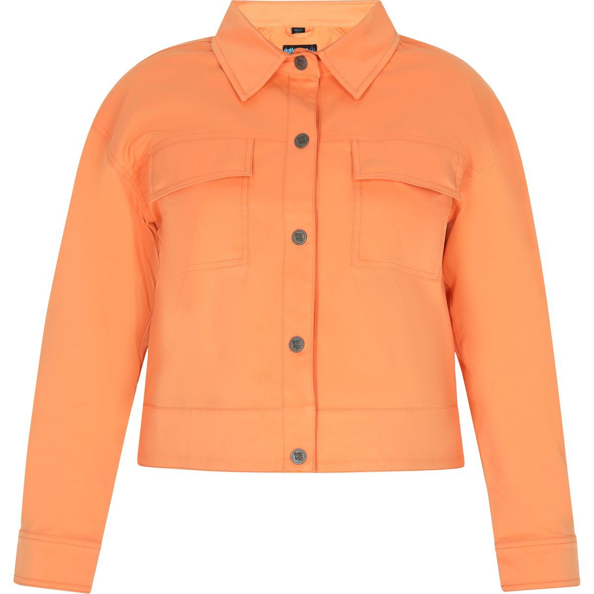 Kurzjacke im Utility-Stil mit Pattentaschen