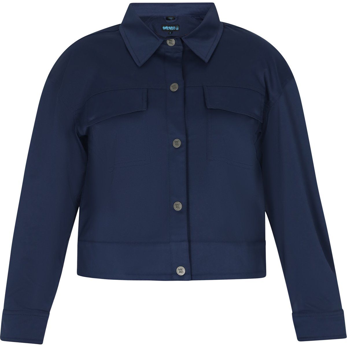 Verkürzte Utility-Jacke mit Taschen