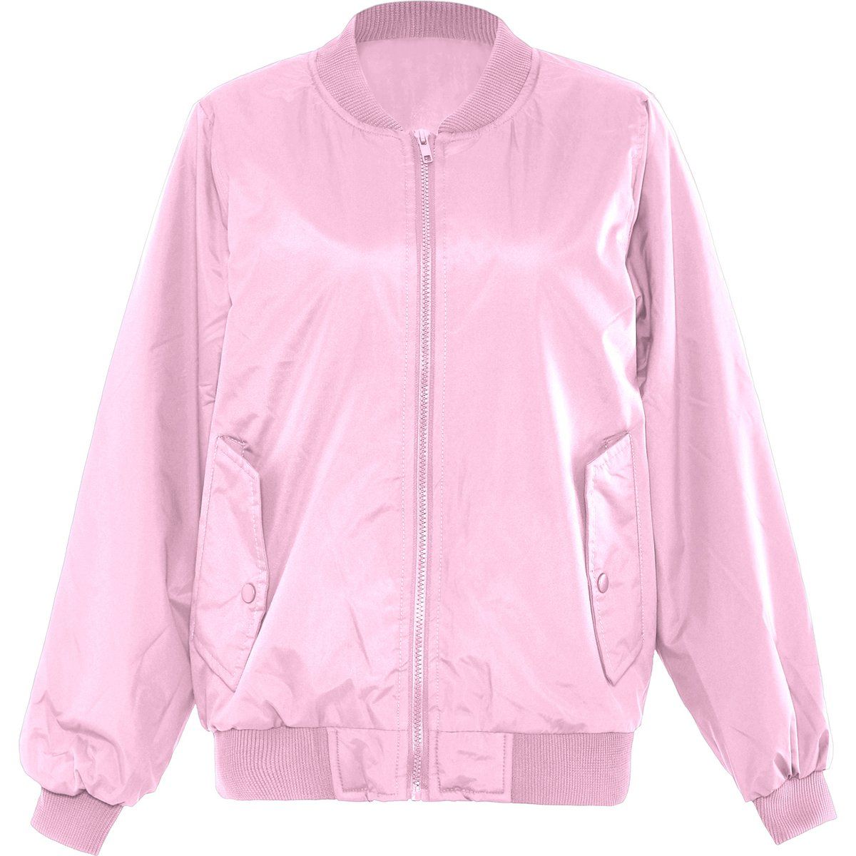 Leicht glänzende sportliche Blousonjacke