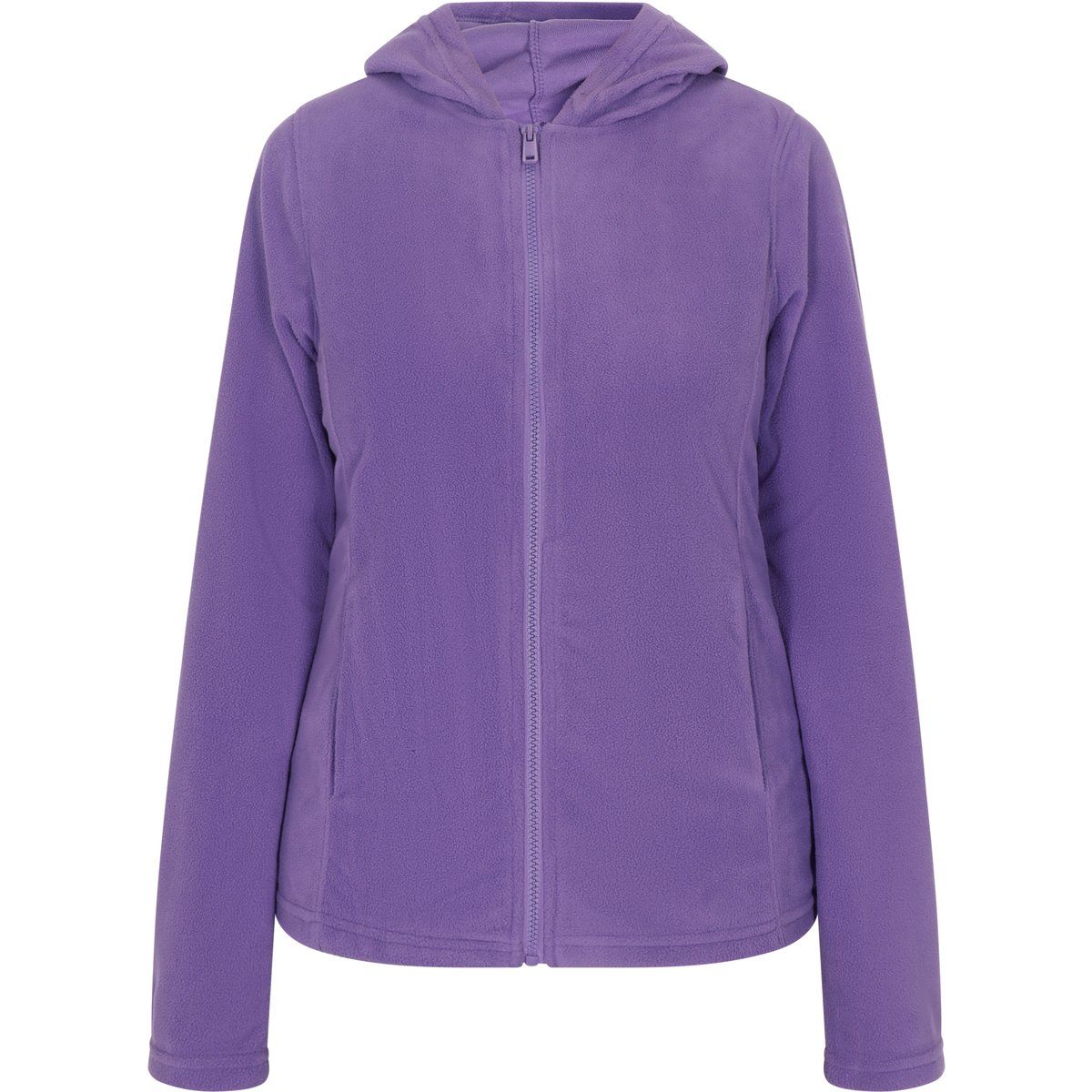 Kuschelige Fleecejacke mit Kapuze