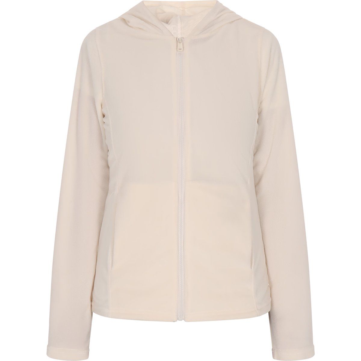 Kapuzenfleecejacke mit Reißverschluss