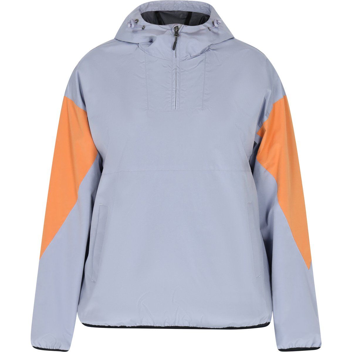Colorblock Anorak mit Kapuze