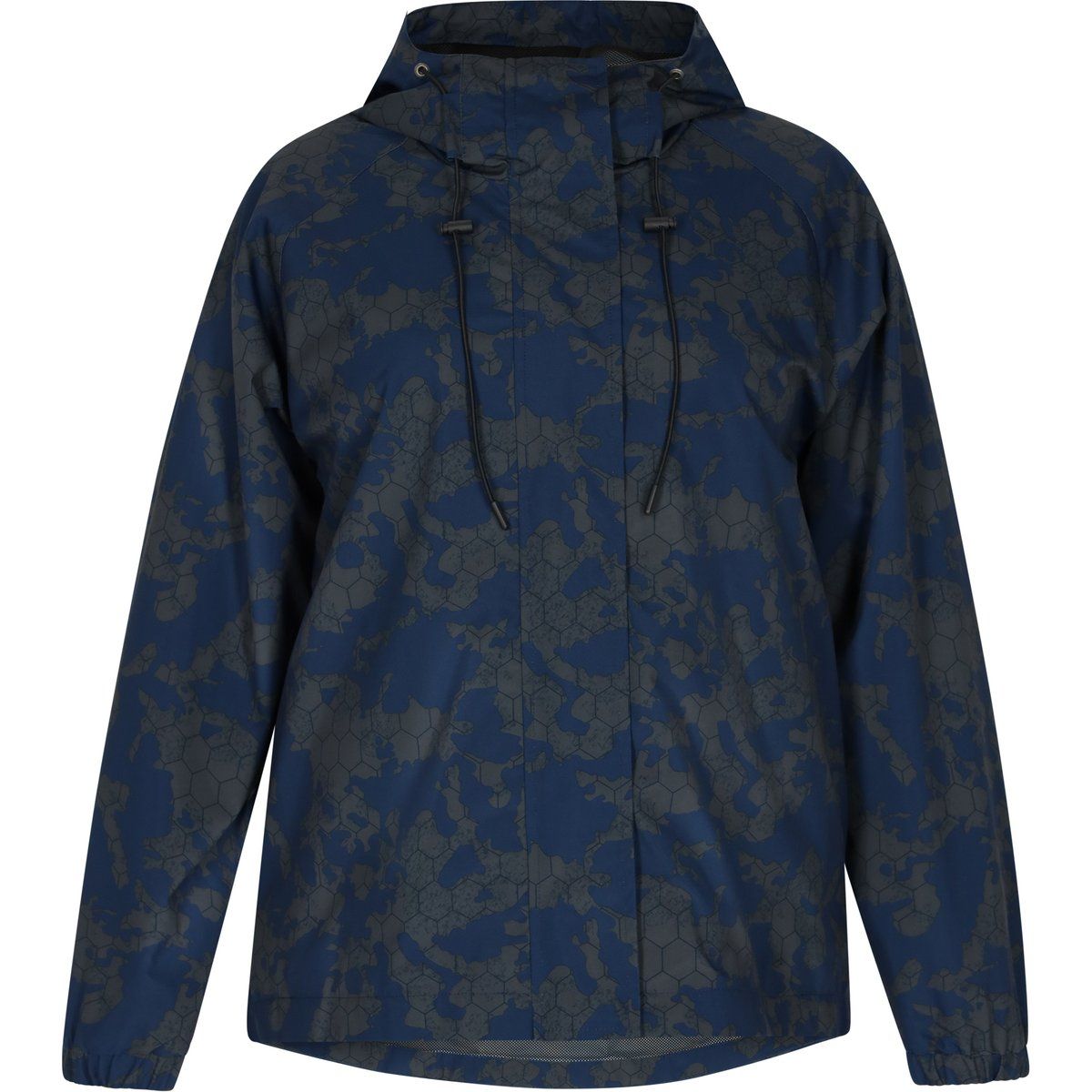 Kapuzen-Anorak mit Camouflage-Muster