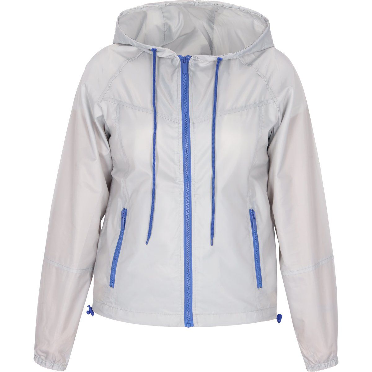 Leichte Wasserabweisende Kapuzen-Windjacke