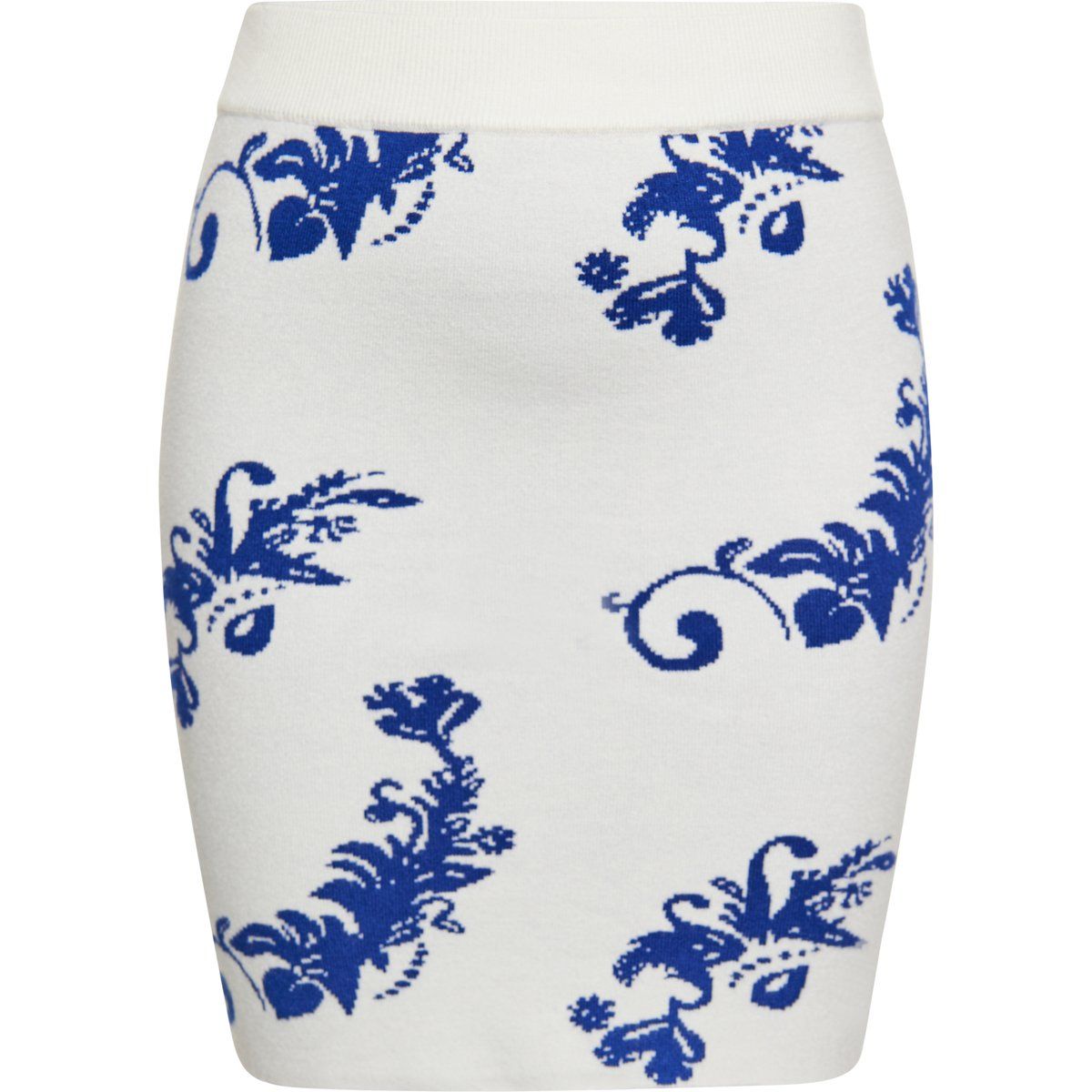 Strickrock mit Toile-Muster