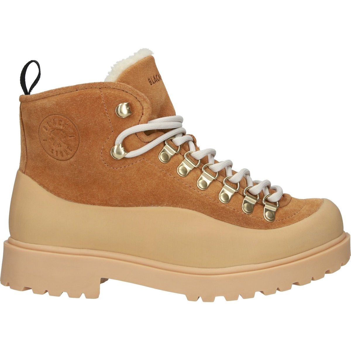 Lammfell-Gefütterte Wanderstiefel aus Wildleder