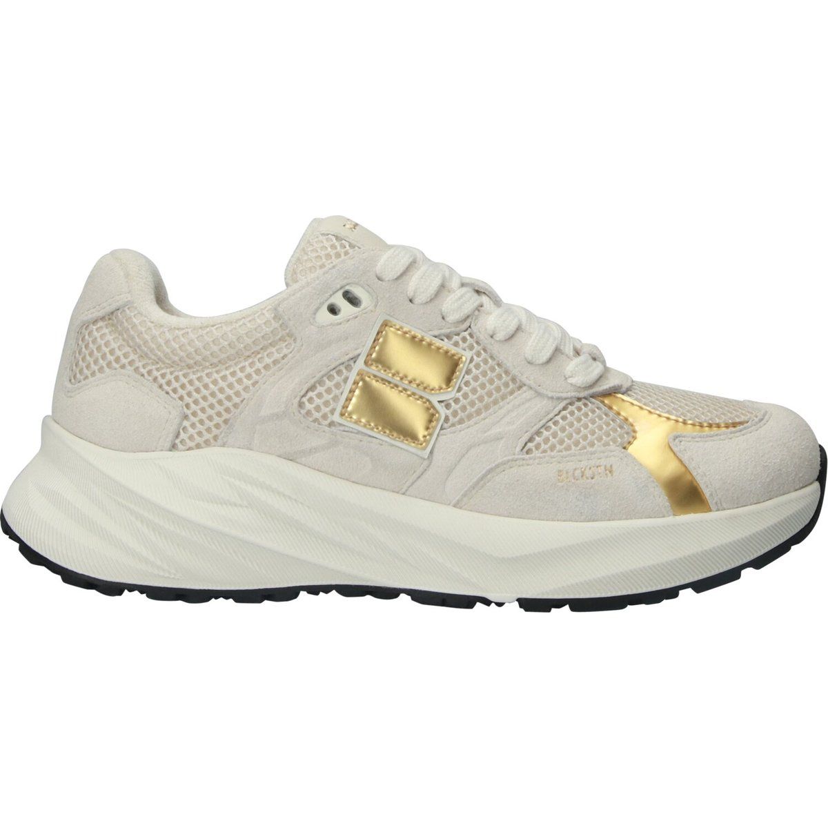 Moderne Runner-Sneaker mit Metallic-Akzenten