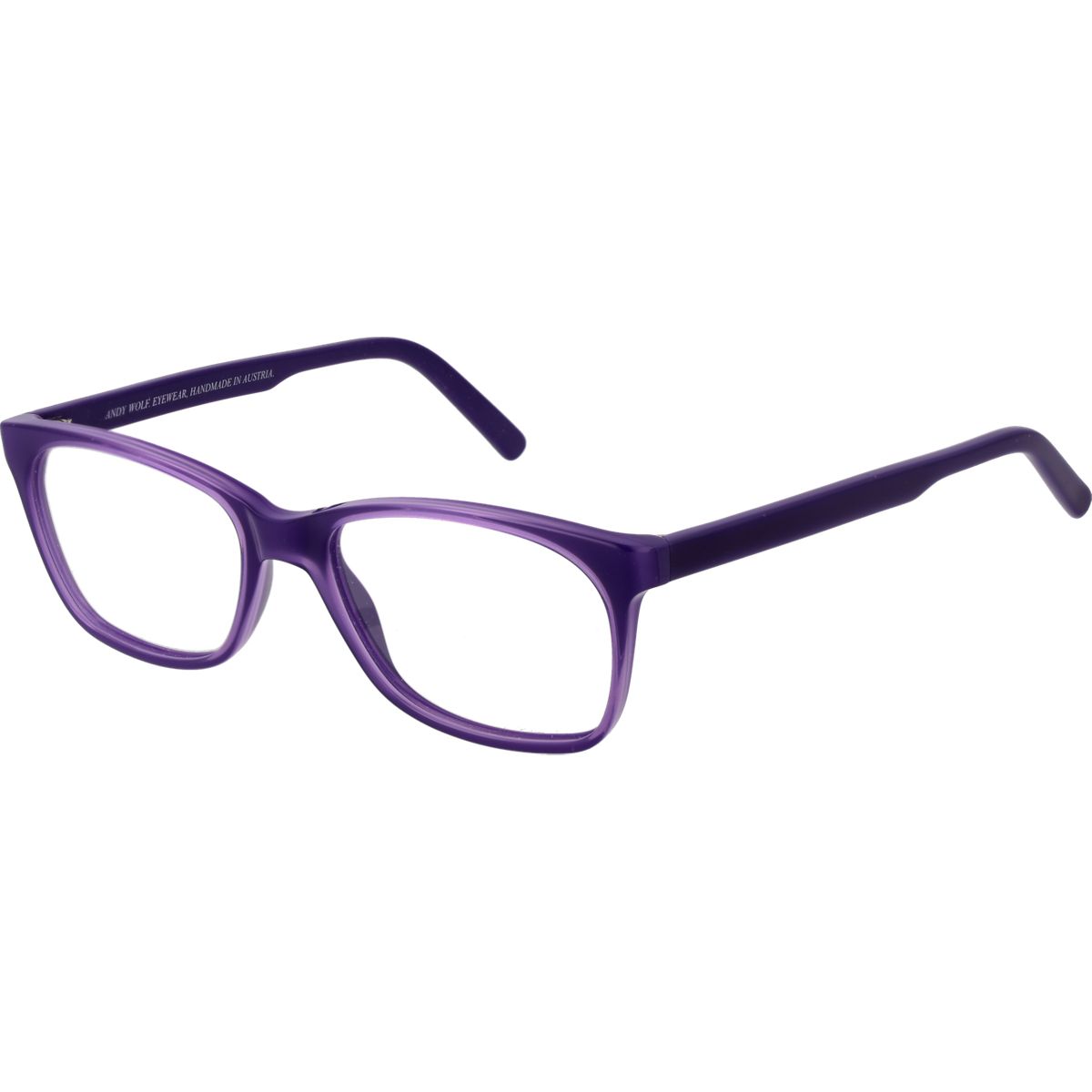 Rechteckige Vollrand-Acetatbrille
