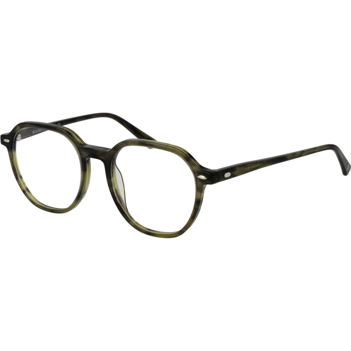 Runde geometrische Brille aus Azetat