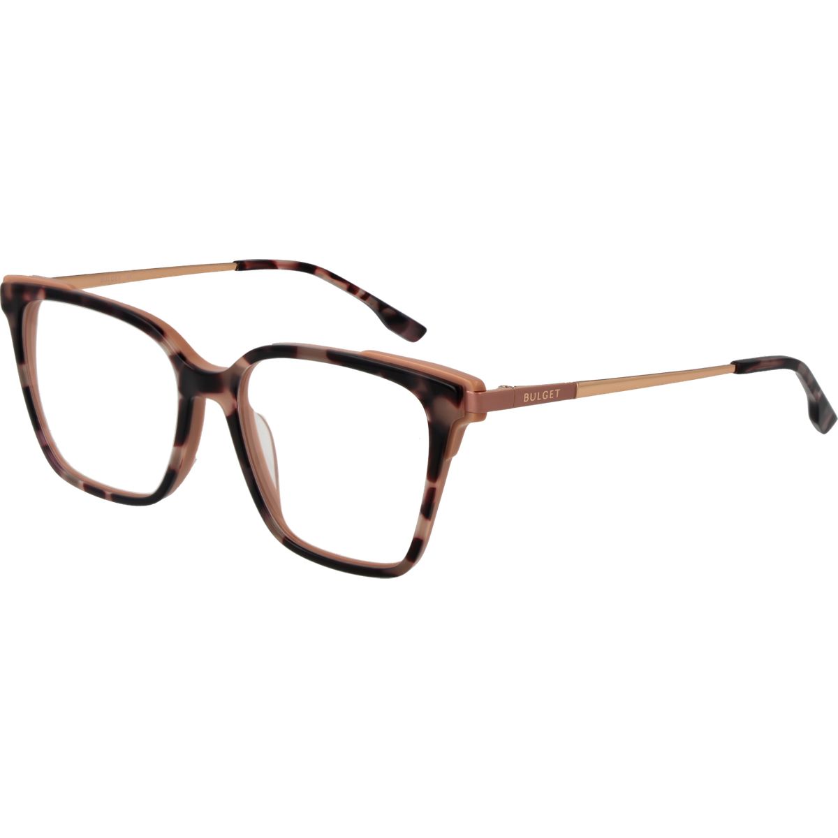 Elegante quadratische Brillenfassung in Schildpatt-Optik