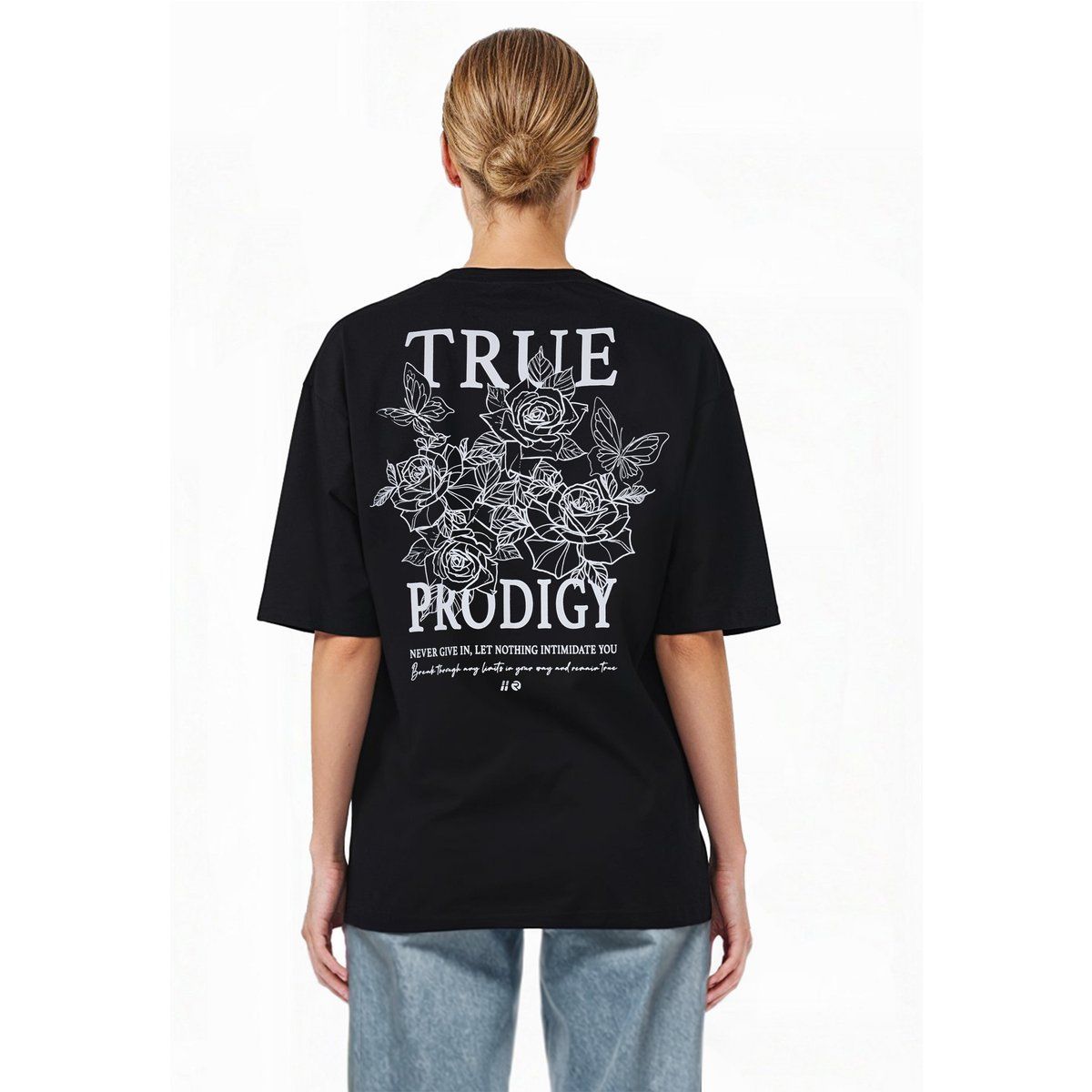 Oversized T-Shirt mit Rückenprint