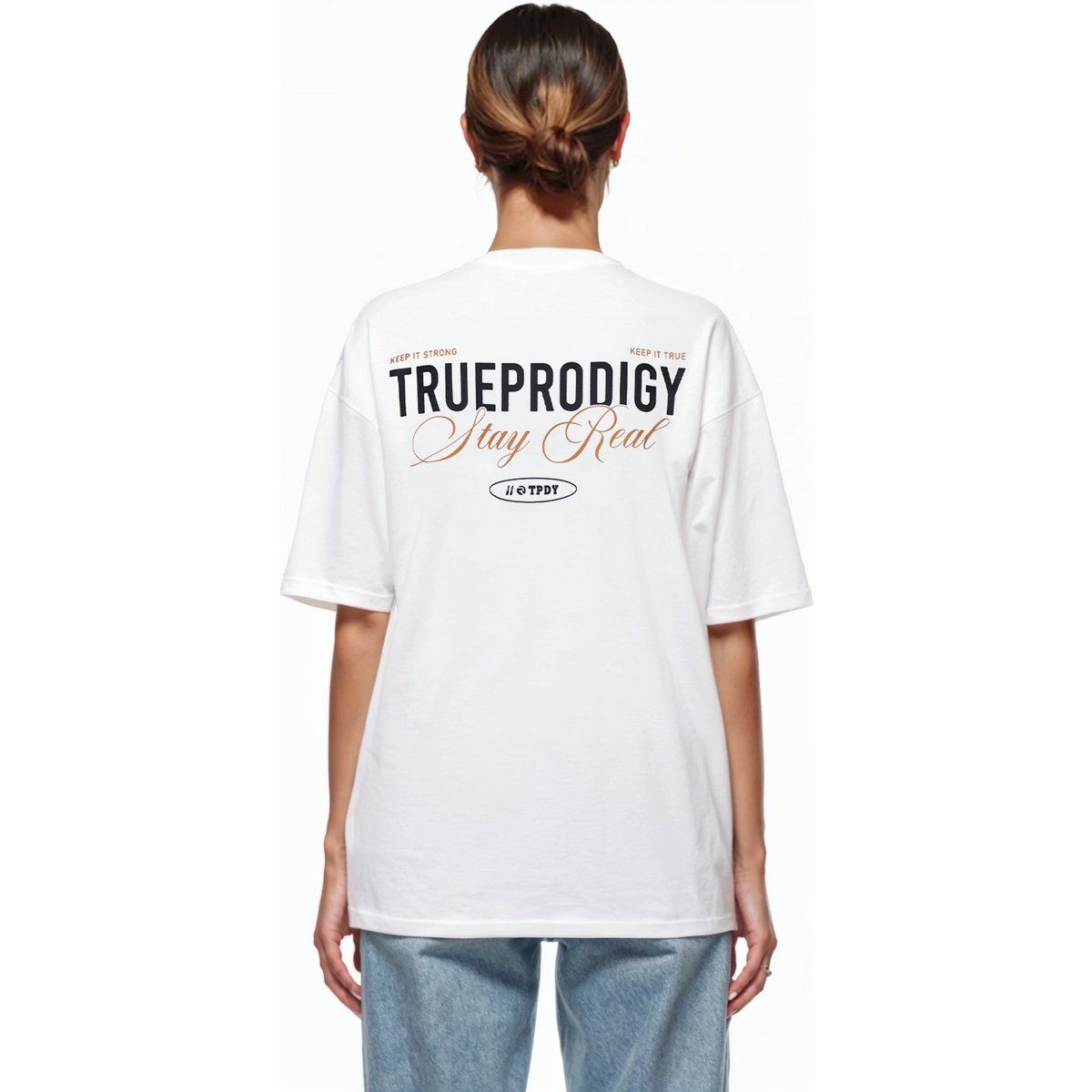 Oversized-T-Shirt mit Grafikprint