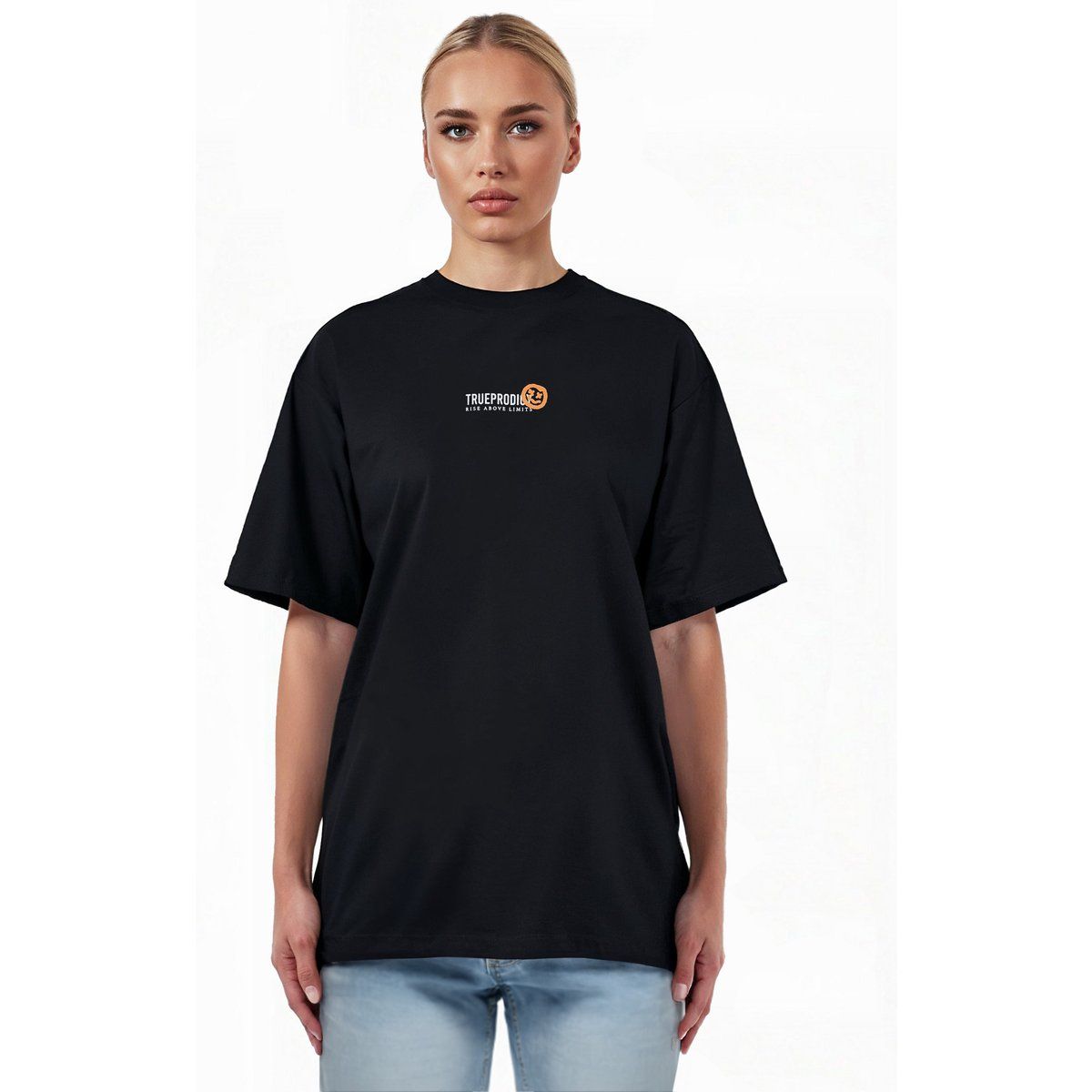 Lässiges Oversized-Logo-Tee