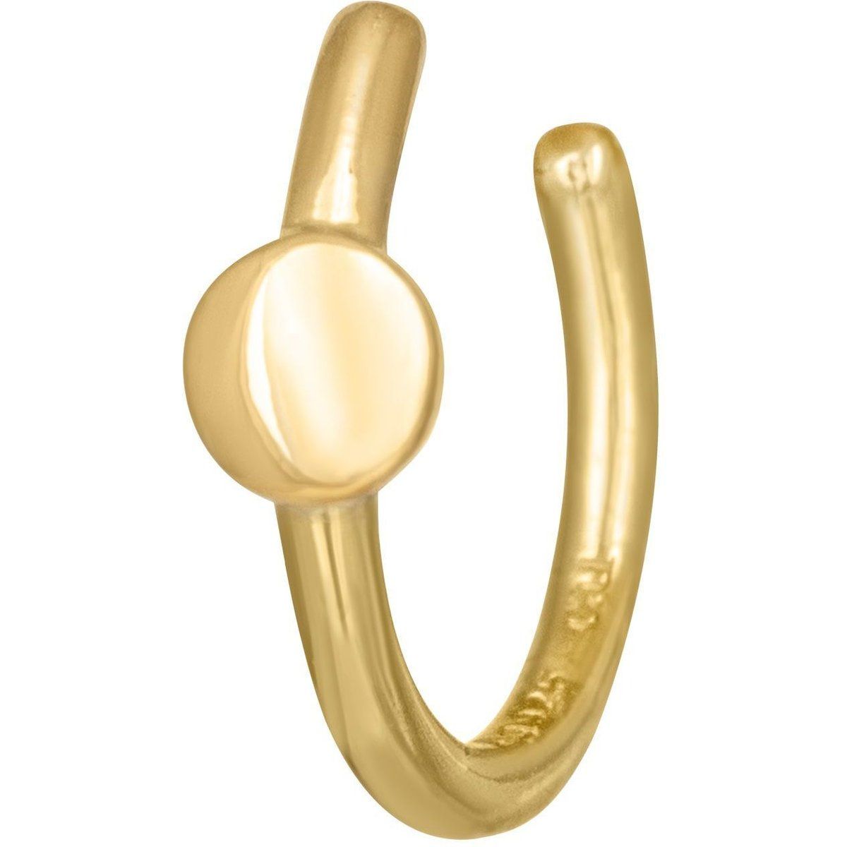 Minimalistischer Ear-Cuff mit Kugel-Detail