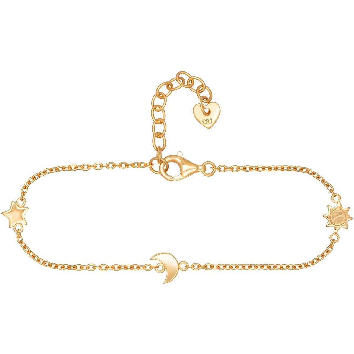 Armband mit Sonne Mond Stern