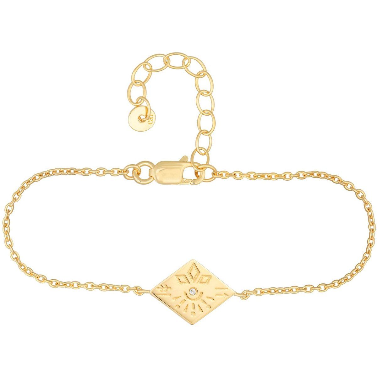 Armband mit Tattoo-Motiv Raute