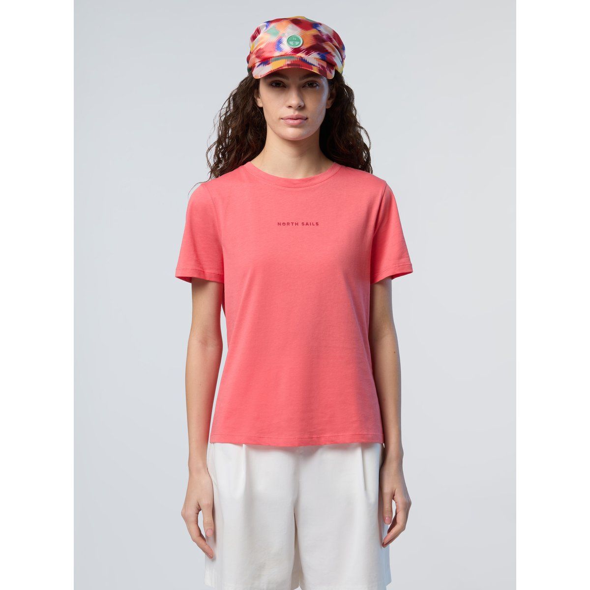 T-Shirt mit Ton-in-Ton-Logo