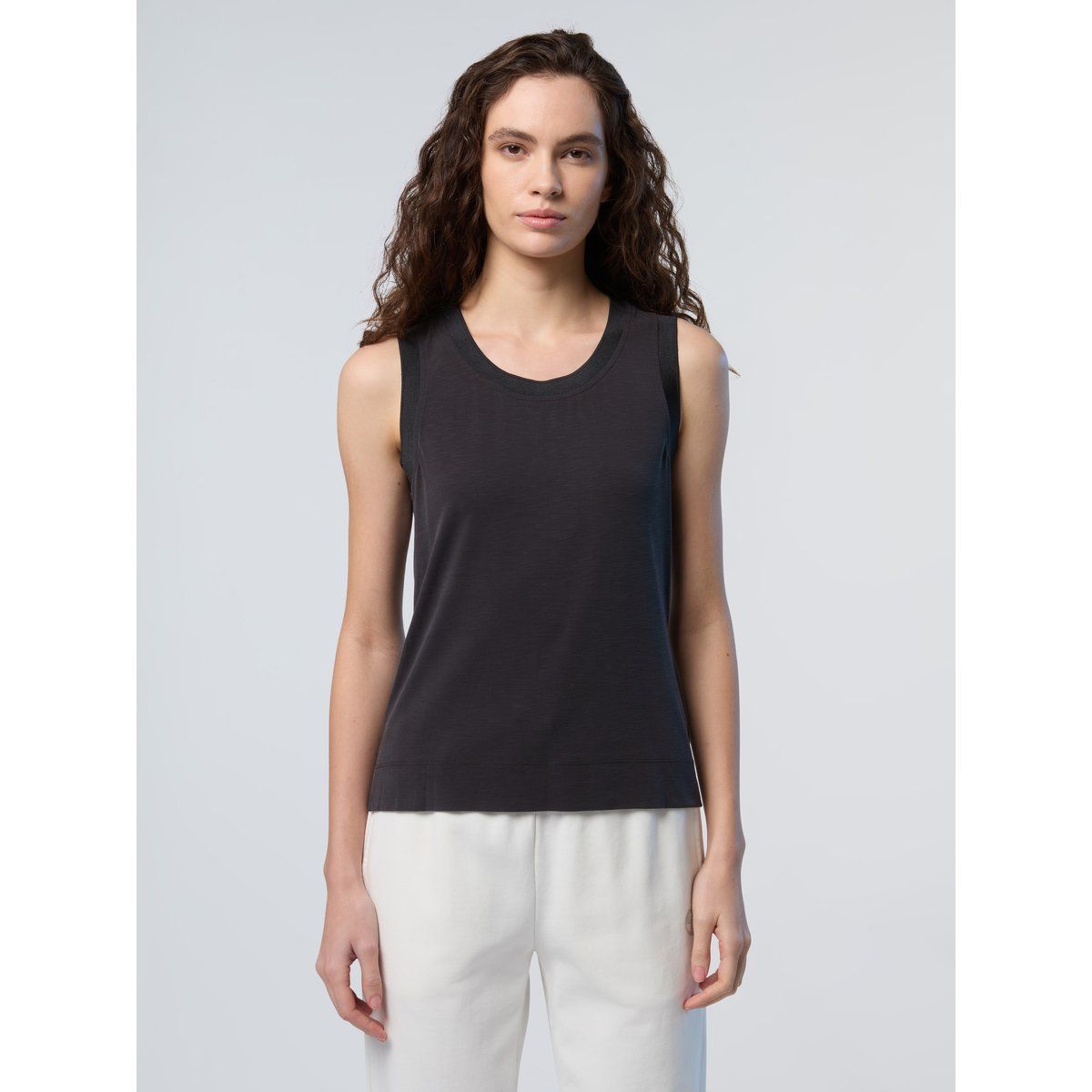 Klassisches Slub-Jersey Tanktop