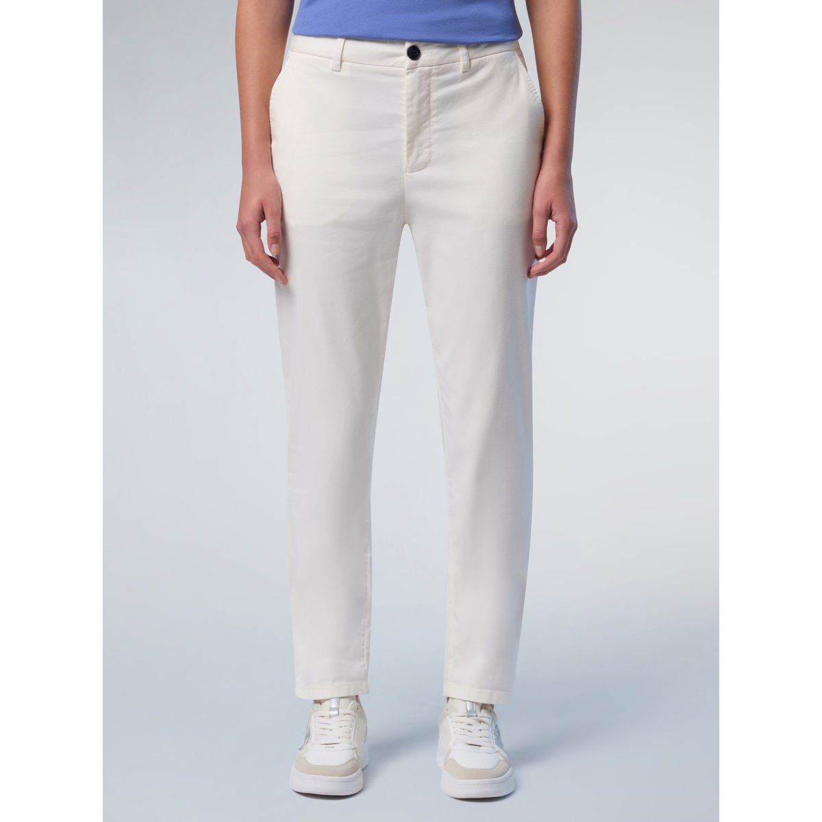 Schmal geschnittene Stretch-Chino-Hose