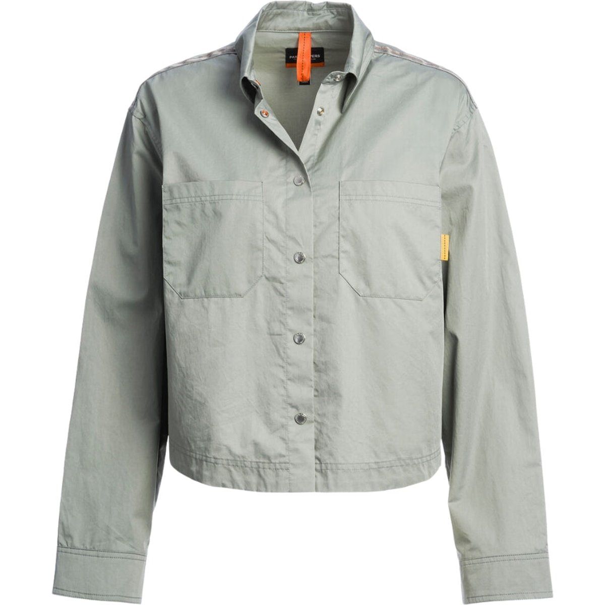 Kurz geschnittene Utility-Hemdjacke