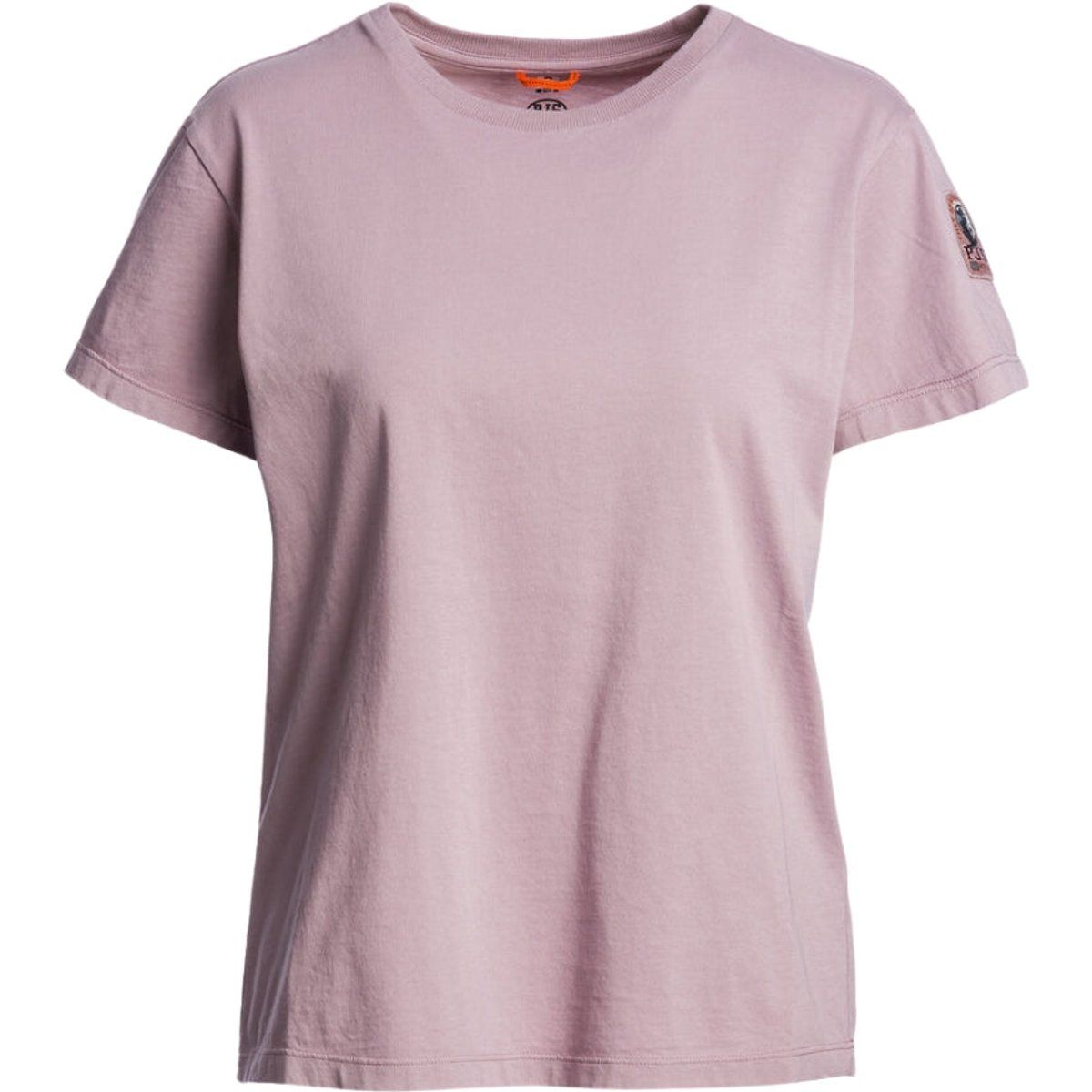 Minimalistisches Baumwoll-T-Shirt mit Rundhalsausschnitt