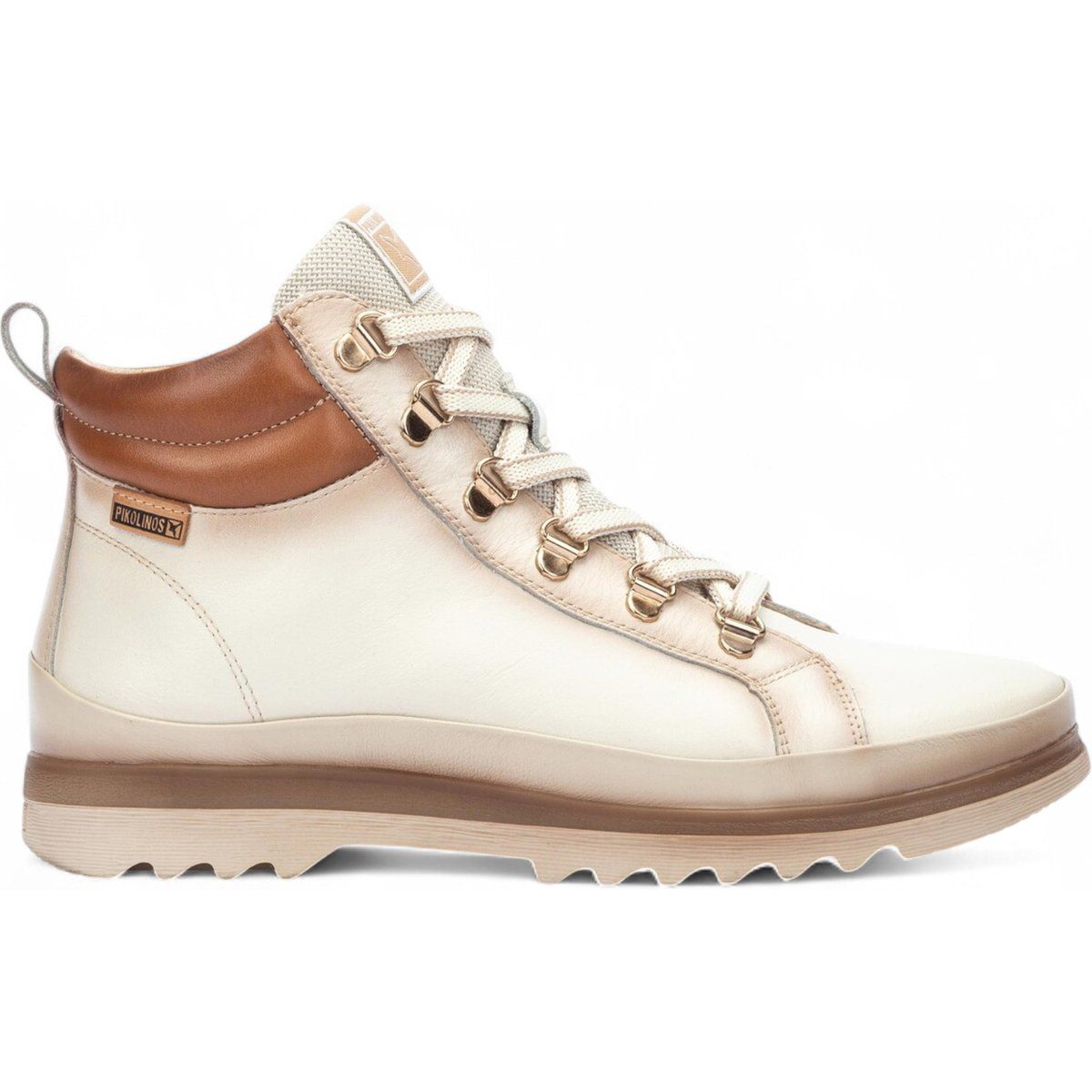 Leder-Stiefeletten zum Schnüren