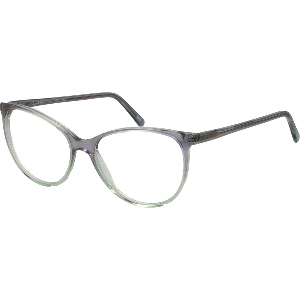 Edle Cat-Eye-Brillenfassung mit Farbverlauf