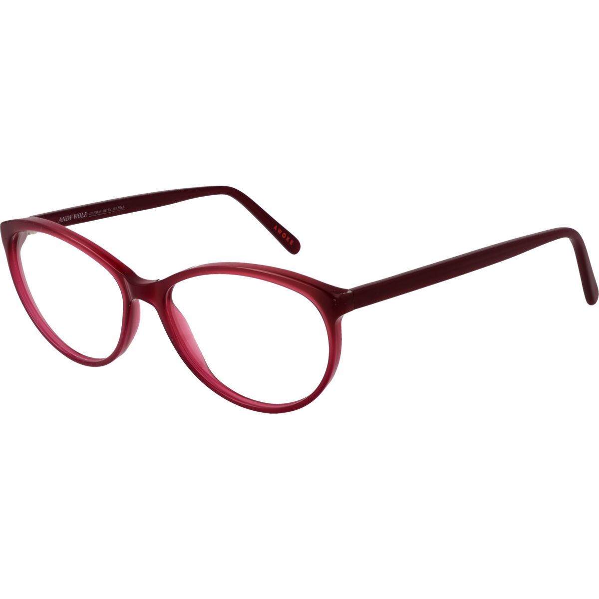 Elegantes ovales Brillengestell aus Acetat