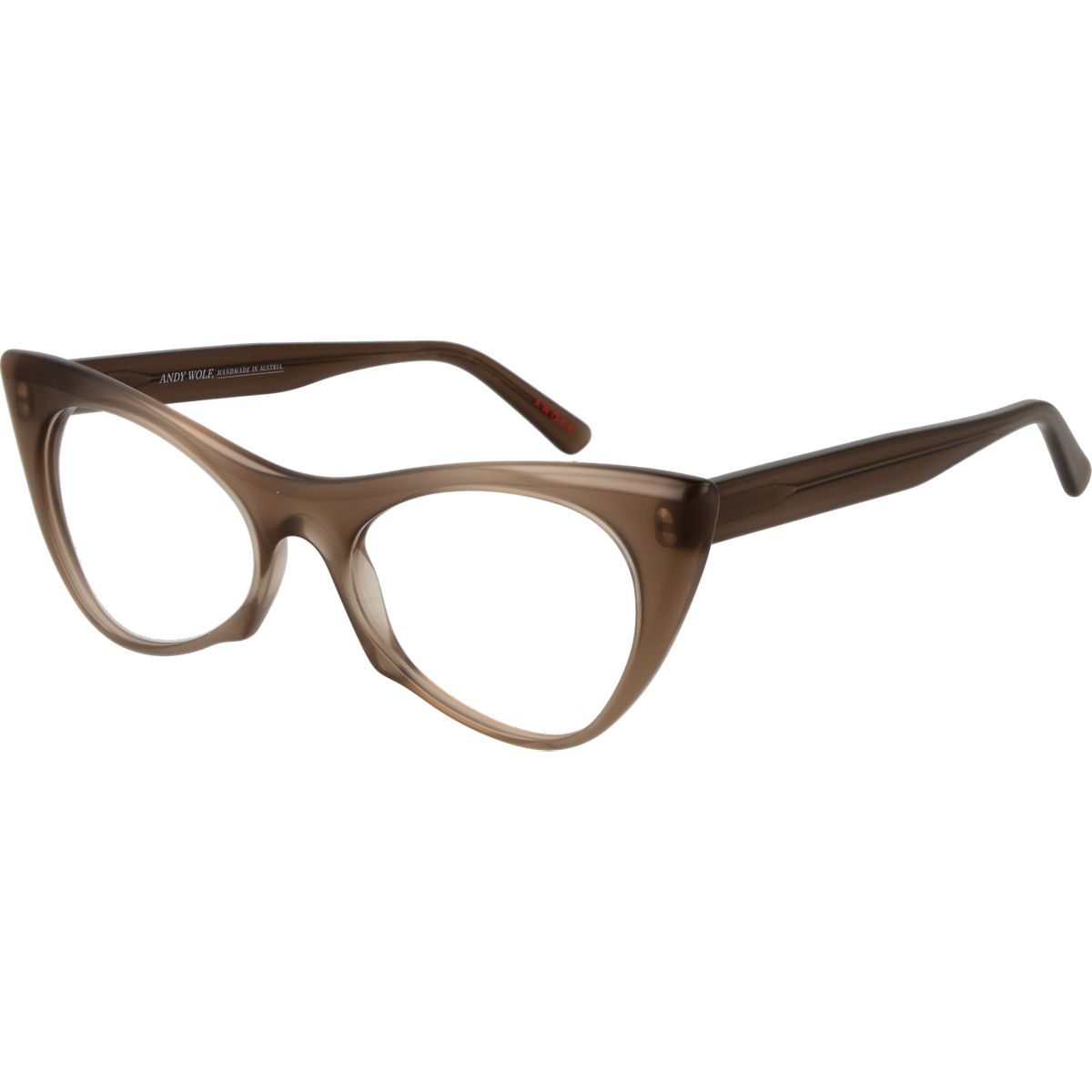 Oversize Cat-Eye Azetat-Brillenfassung