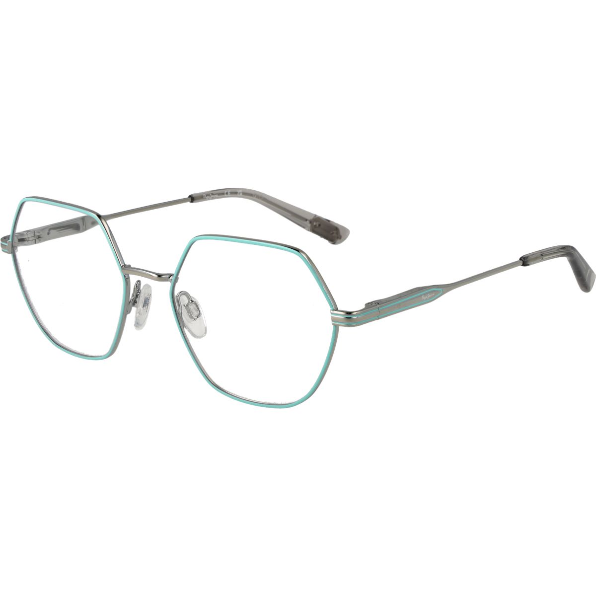 Moderne Geometrische Sechseckige Brille